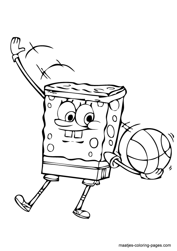 Sponge Bob kolorowanki